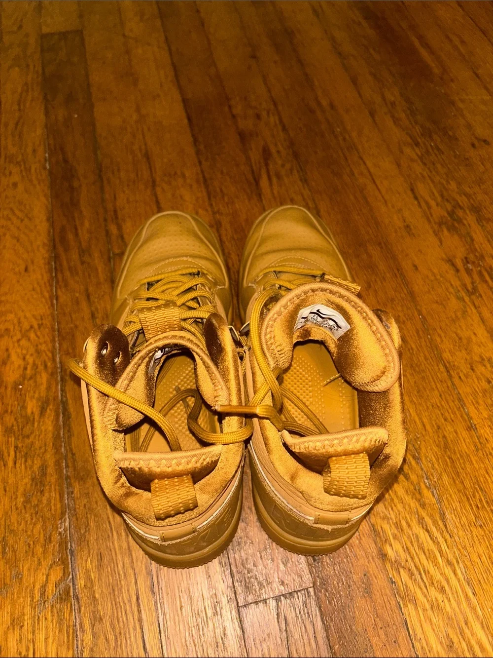 Nike Men's High-Top Sneakers in Wheat/Tan